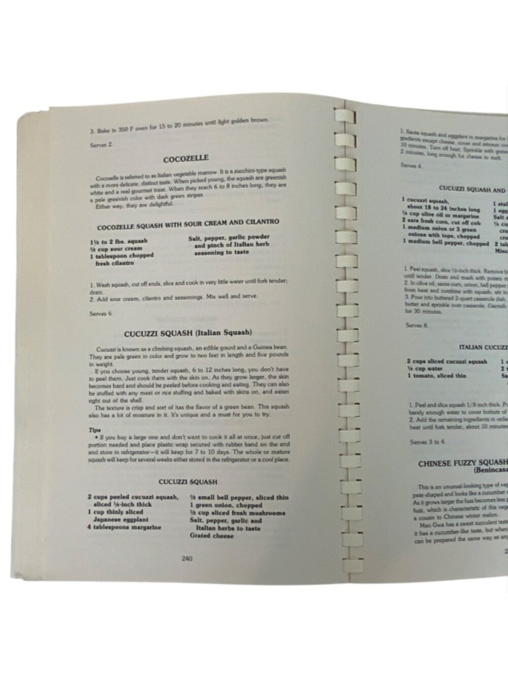 Fresh Ideas For Vegetable Cooking By Georgia Massie Signed Spiral-Bound 1985 - Picture 11 of 14
